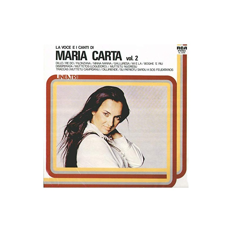 LE VOCI E I CANTI DI MARIA CARTA VOL.2-VINILE LINEA TRE