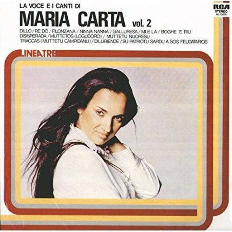 LE VOCI E I CANTI DI MARIA CARTA VOL.2-VINILE LINEA TRE
