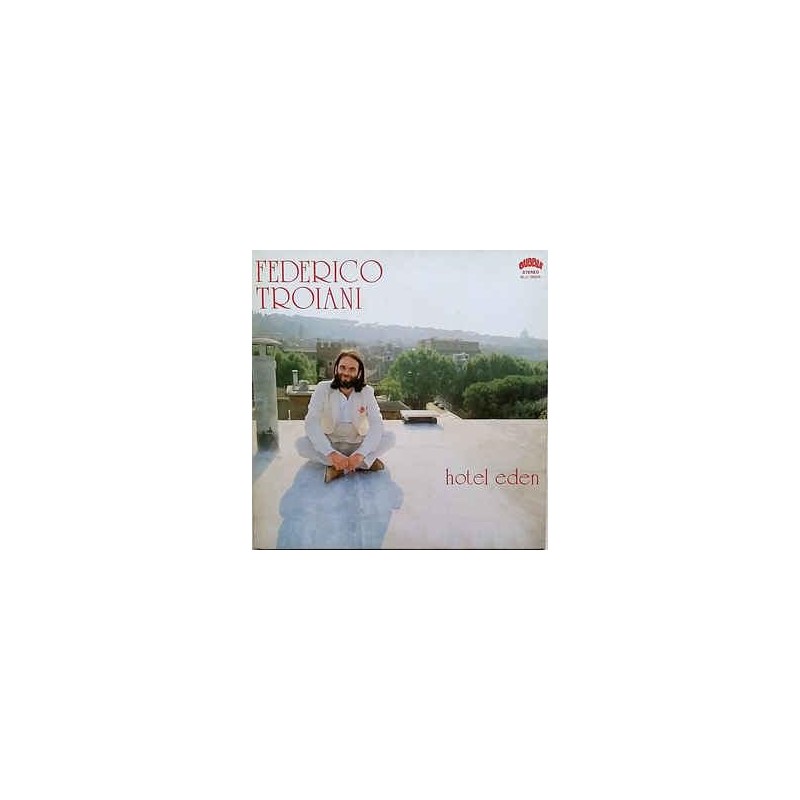 Federico Troiani "Hotel eden" LP GAT BUBBLE BLU 19606 Italy 1981