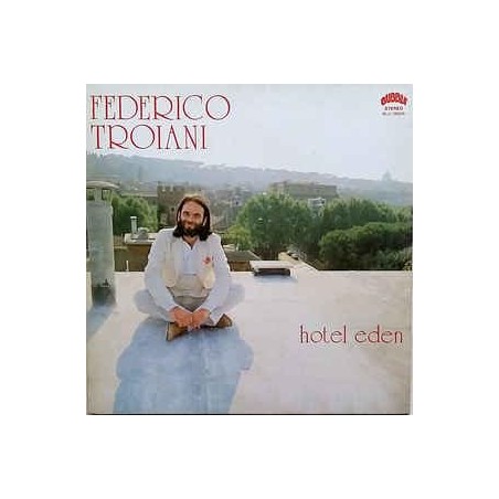 Federico Troiani "Hotel eden" LP GAT BUBBLE BLU 19606 Italy 1981