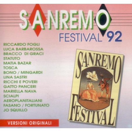 Cd - Various - Sanremo Festival 1992