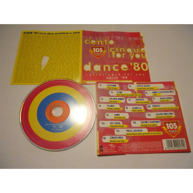 Cento cinque for you Dance '80