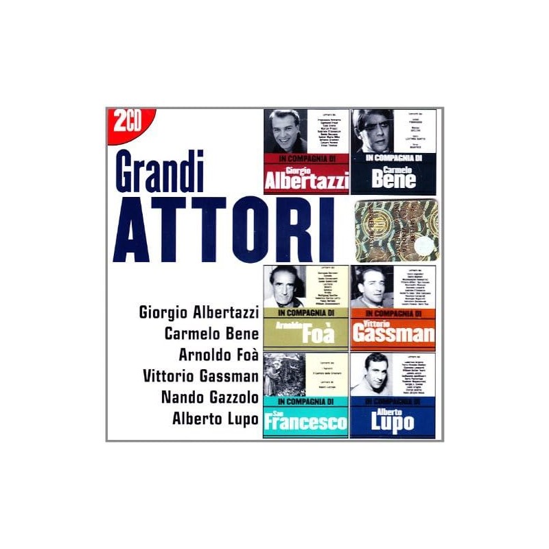 I Grandi Attori (2 CD)