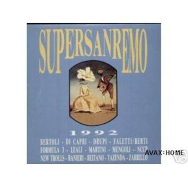 EUROVISION 1992 Italie San REMO Mia Martini - Drupi - Massimo Ranieri etc