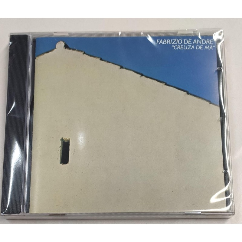 CREUZA DE MA FABRIZIO DE ANDRE' - CD PRIMA STAMPA RICORDI - TIMBRO A SECCO - NO CODICE BARRE - NUOVO E SIGILLATO