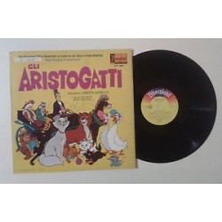 La Walt Disney Productions "Gli Aristogatti parte II" Oreste Lionello LP +