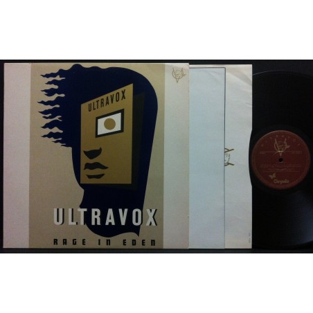 Rage in Eden ( LP / Vinyl Schallplatte Disque Record) ultravox