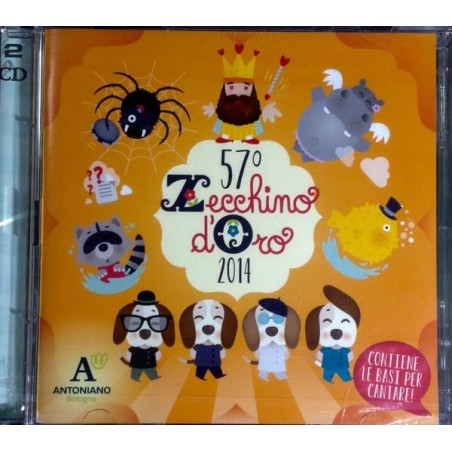 57° ZECCHINO D'ORO 2014 DOPPIO CD NUOVO E SIGILLATO.