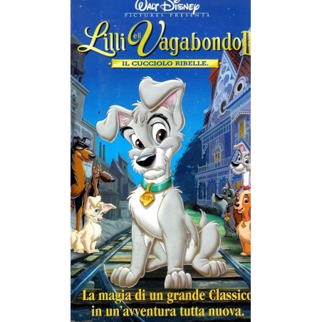 VHS LILLI E IL VAGABONDO 2 IL CUCCIOLO RIBELLE