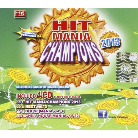 Hit Mania Champions 2013 (Rivista+4cd)