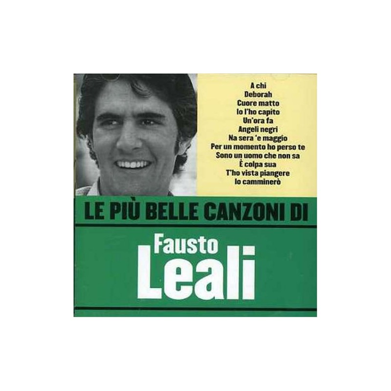 Le Piu' Belle Canzoni Di Fausto Lea