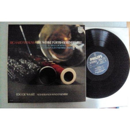 Die Werke für Bläserensemble. Edo de Waart, Netherlands Wind Ensemble Stereo