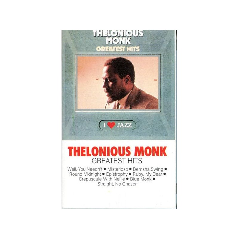THELONIOUS MONK GREATEST HITS - CASSETA NUOVA E SIGILLATA