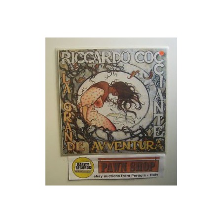 Riccardo Cocciante "La grande avventura" LP VIRGIN VRC 88 Italy 1987