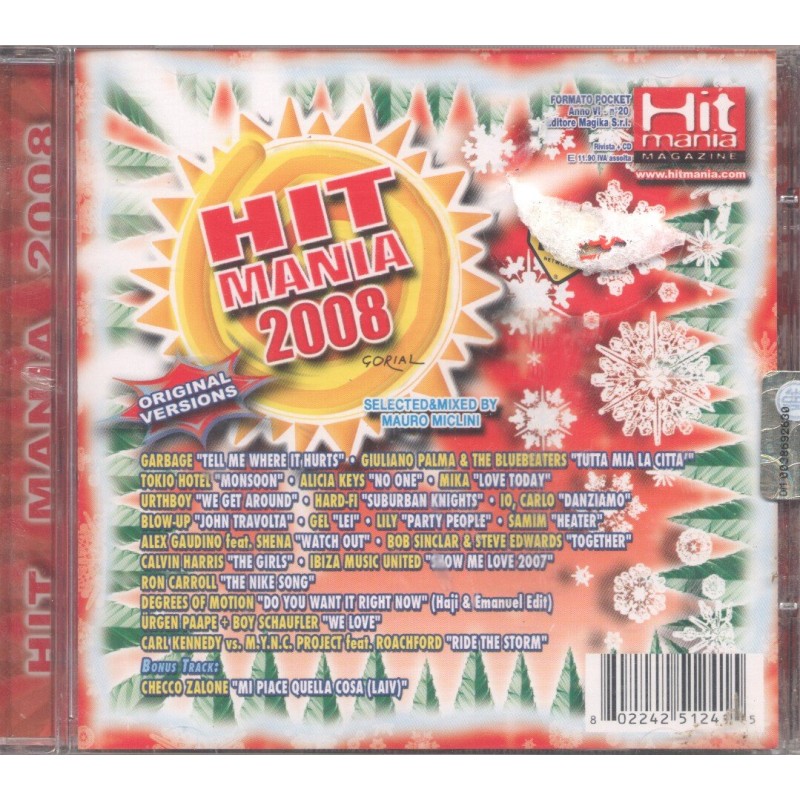 Hit Mania 2008 (Cd1)