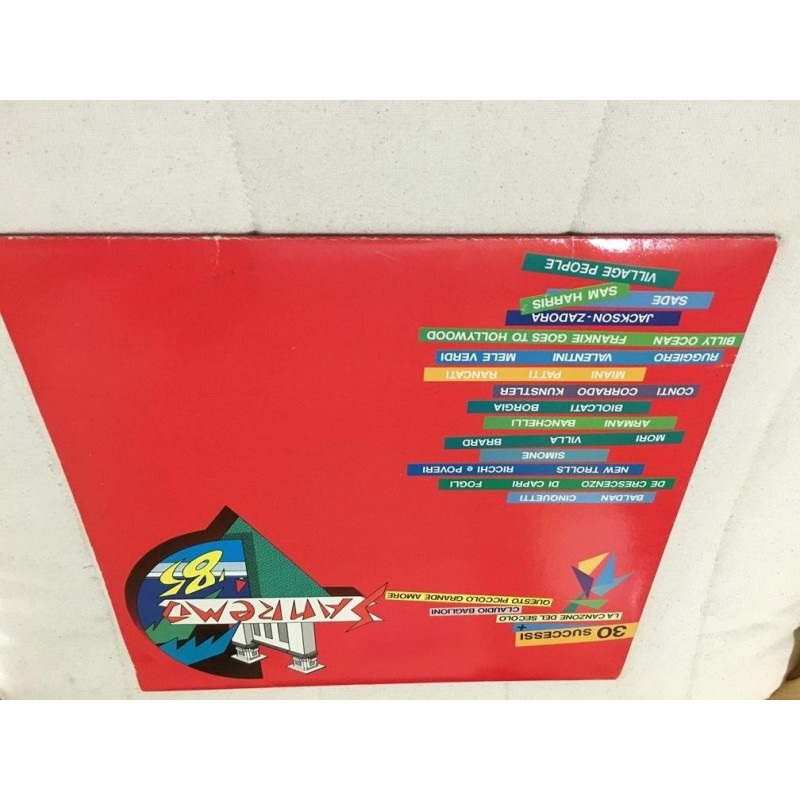 VINILE DOPPIO 33 GIRI FESTIVAL DI SANREMO 1985