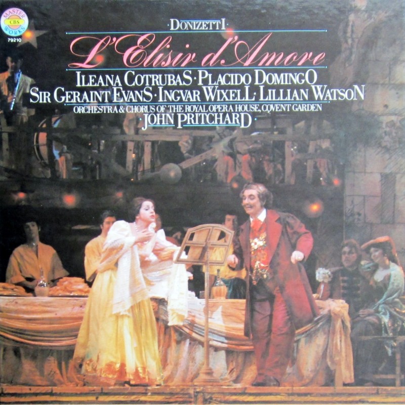 Donizetti: L'Elisir d'Amore (Gesamtaufnahme, italienisch) [Vinyl Schallplatte] [2 LP Box-Set]