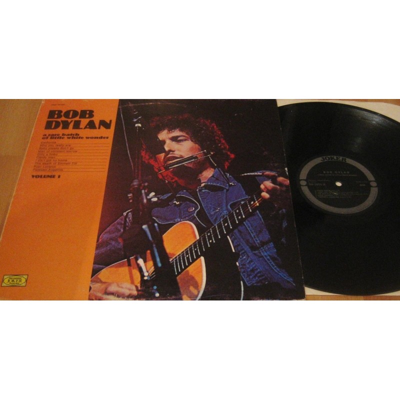BOB DYLAN Vinyl LP- A Rare Batch Of Little White Wonder (Italian Pressing)
