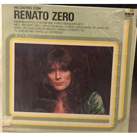 LP Zero Renato - Incontro con Renato Zero - Vinile