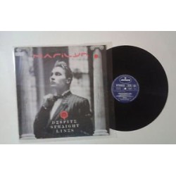Marilyn "Despite straight lines" LP MERCURY 818 645 1 Italy 1985