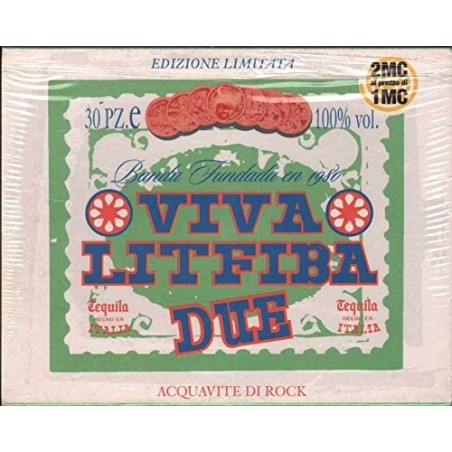 Litfiba DOPPIA MC7 Viva Litfiba Due Nuova Sigillata ED. LIMITATA