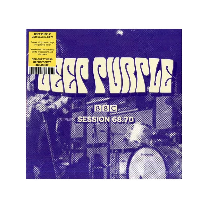 DEEP PURPLE BBC SESSIONS 68-70 - VINYL LIMITED AND COLORED EDITION