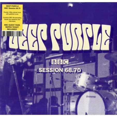 DEEP PURPLE BBC SESSIONS 68-70 - VINYL LIMITED AND COLORED EDITION