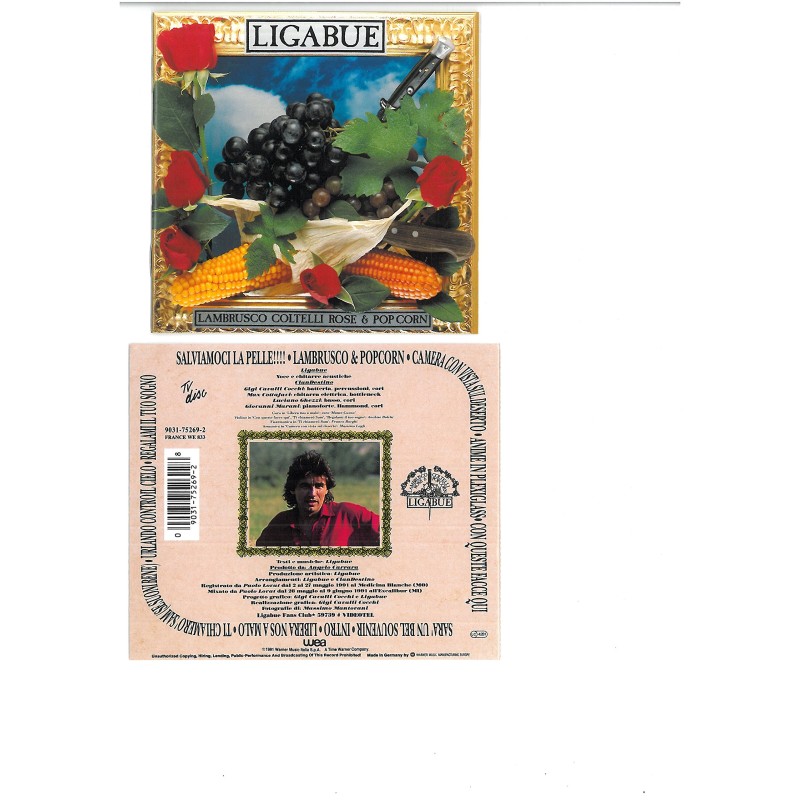 Lambrusco Coltelli Rose & Pop Corn