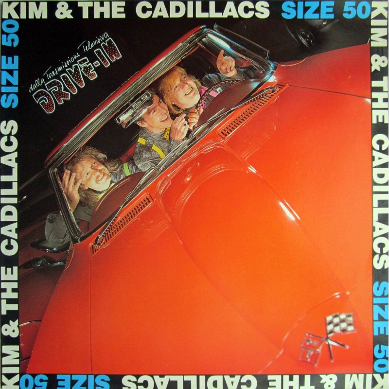 Kim & The Cadillacs "Size 50" LP ARISTON ARLP 12412 Italy 1984