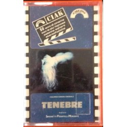 Tenebre, Colonna Sonora Originale del Film, Audiocassetta Stereo, CIAK 75056, Nuova e Sigillata, 1982