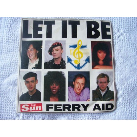 FERRY AID Let It Be UK 7" 45