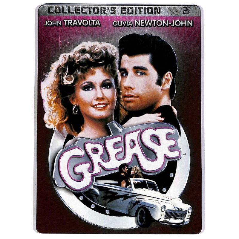 GREASE DVD STEEL BOOK COLLECTOR'S EDITION - ITALIANO NUOVO E SIGILLATO