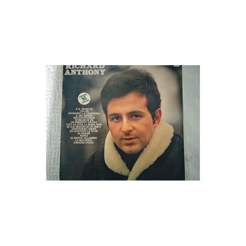 RICHARD ANTHONY COLLEZIONE ITALIANA-VINILE PRIMA STAMPA EMI
