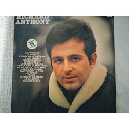 RICHARD ANTHONY COLLEZIONE ITALIANA-VINILE PRIMA STAMPA EMI