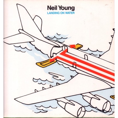 Landing on water (US, 1986) / Vinyl record [Vinyl-LP]