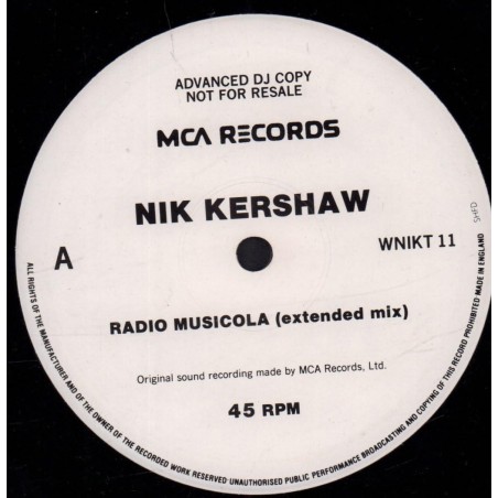 Radio musicola (1986) / Vinyl record [Vinyl-LP]