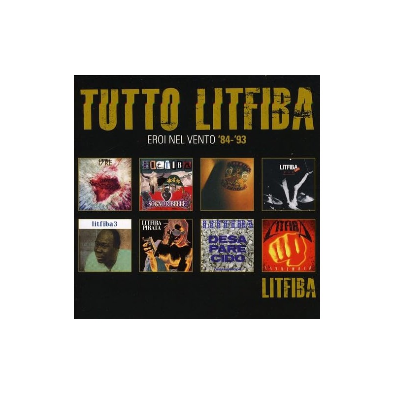 Tutto Litfiba Eroi Nel Vento 84-93