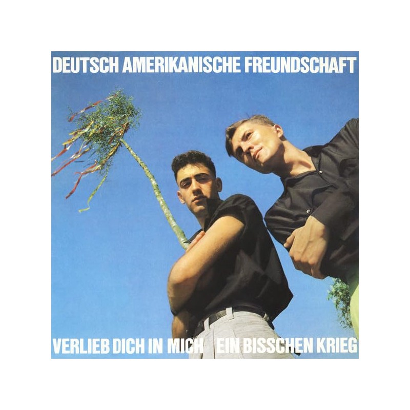 D.A.F. - Deutsch Amerikanische Freundschaft – Verlieb Dich In Mich / Ein Bisschen Krieg MAXI SINGOLO PRIMA STAMPA VIRGIN