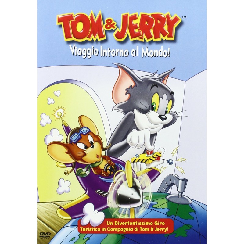 Tom & Jerry - Viaggio intorno al mondo! (+libro)