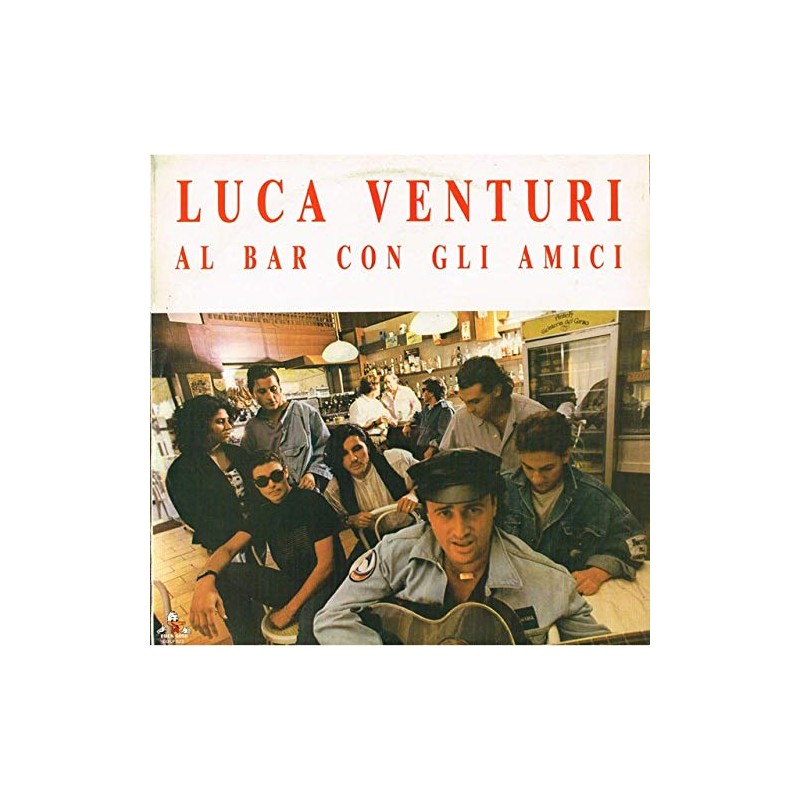 Luca Venturi - Al Bar Con Gli Amici (ITA Duck Gold GDLP 022) LP 12".