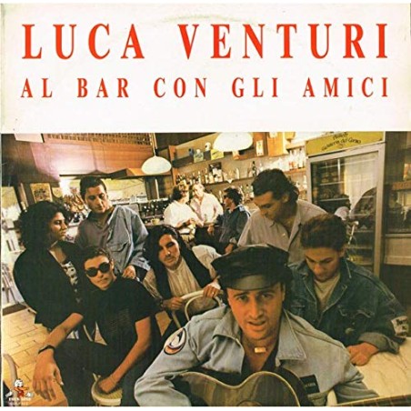 Luca Venturi - Al Bar Con Gli Amici (ITA Duck Gold GDLP 022) LP 12".