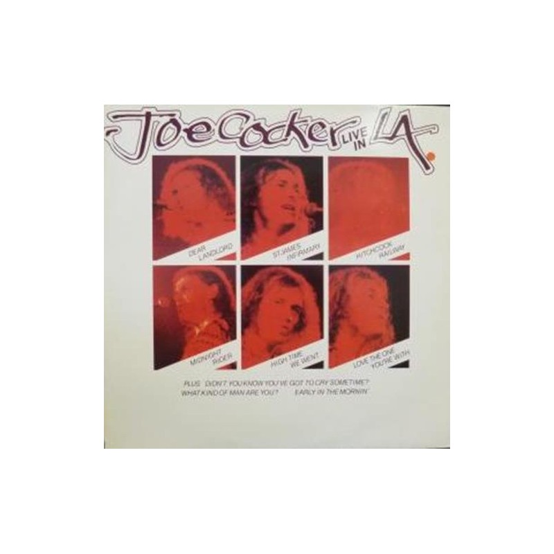 LIVE IN LA LP (VINYL ALBUM) UK CASTLE 1990