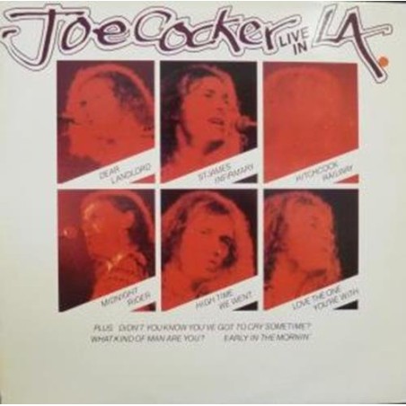 LIVE IN LA LP (VINYL ALBUM) UK CASTLE 1990