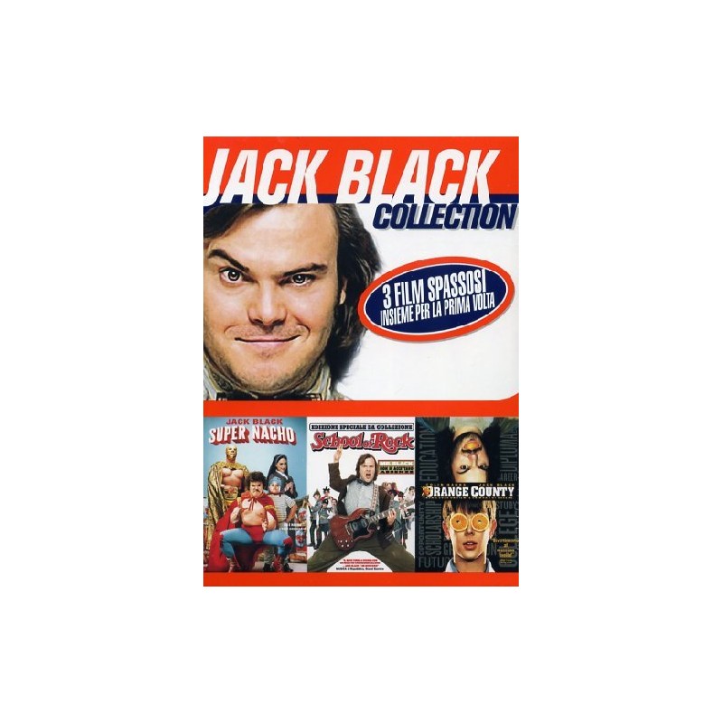 jack black collection (cofanetto 3 dvd) regia di j