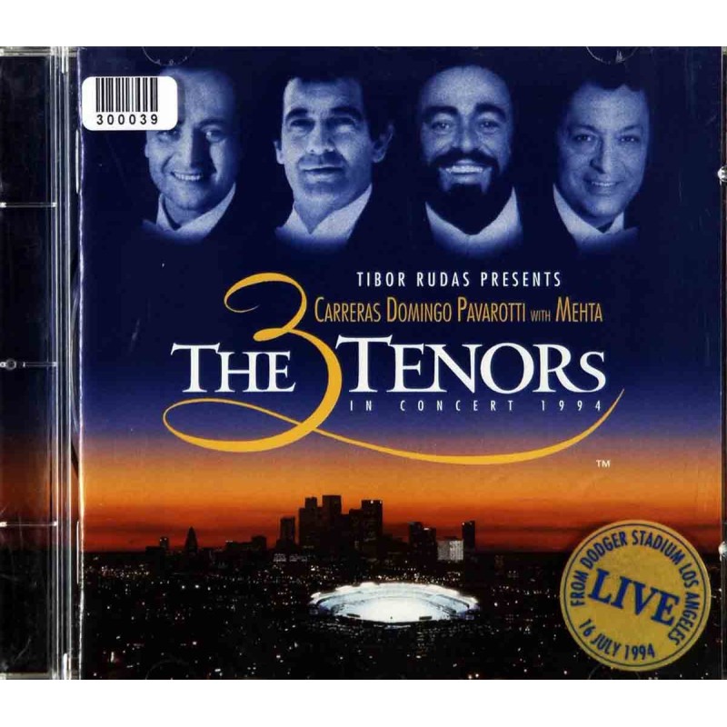 The Three Tenors.Carreras Domingo Pavarotti 1994