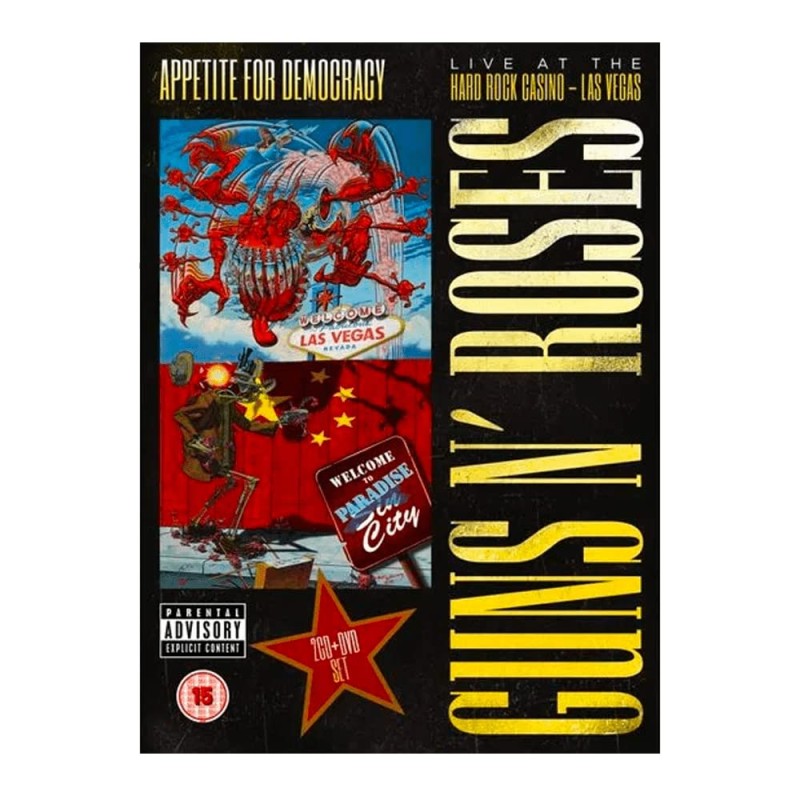 Guns n' Roses - Appetite for democracy 3D: live at the Hard Rock Casino - Las Vegas (+2CD)