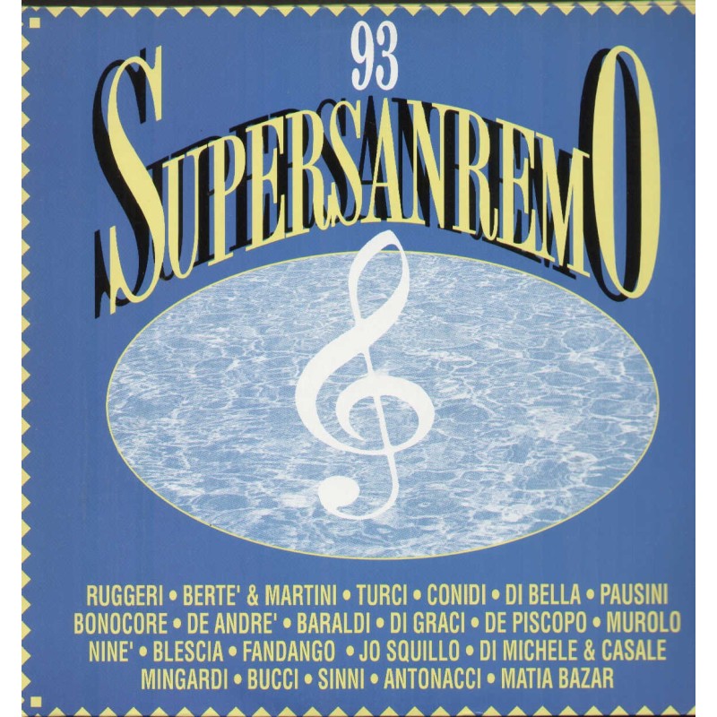 (VINYL LP) Supersanremo 93