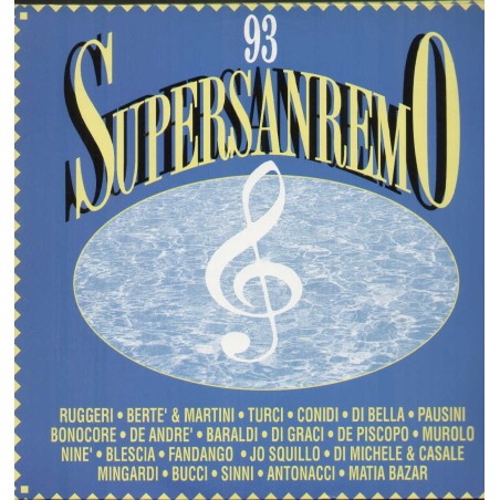 (VINYL LP) Supersanremo 93
