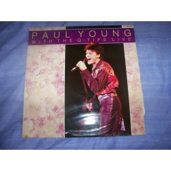PAUL YOUNG/Q-TIPS Live UK LP 1982
