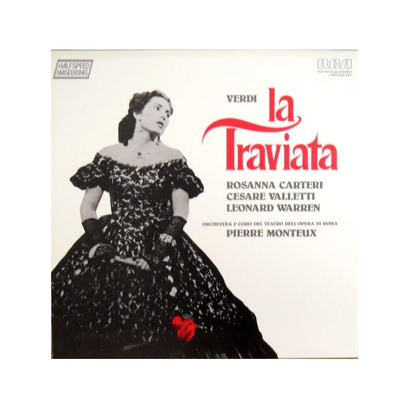 Verdi, La Traviata, Rosanna Carteri, Cesare Valletti, Leonard Warren, Orchestra e Coro del Teatro dell'Opera di Roma, Pierre Mon